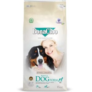 Bonacibo Croquettes Low Grain et Hypoallergeniques pour Chiens Senior ou en surpoids (au poulet)