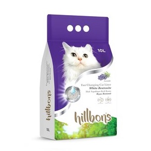 HILLBONS Litière agglomérante pour chat - Parfum Lavande