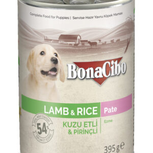 Bonacibo Pâté Premium pour chiot à l’agneau et au riz