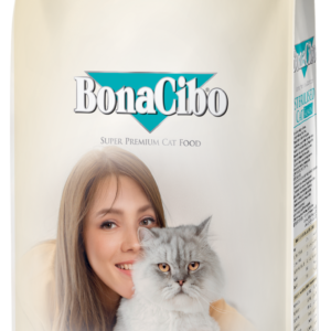 Bonacibo Formule STERILIZED Croquettes Low Grain pour chats stérilisés (Light au Saumon)